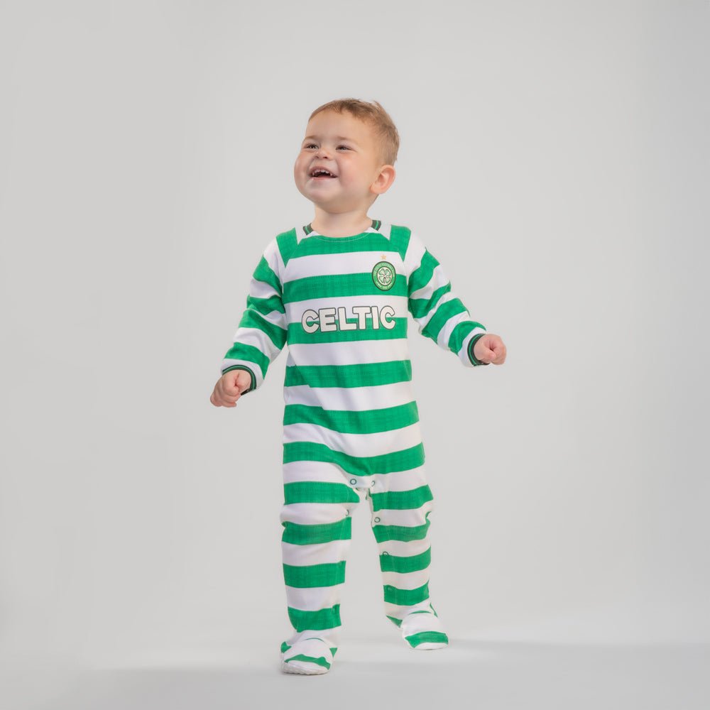 Celtic 2025/26 Home Kit Infant Sleepsuit