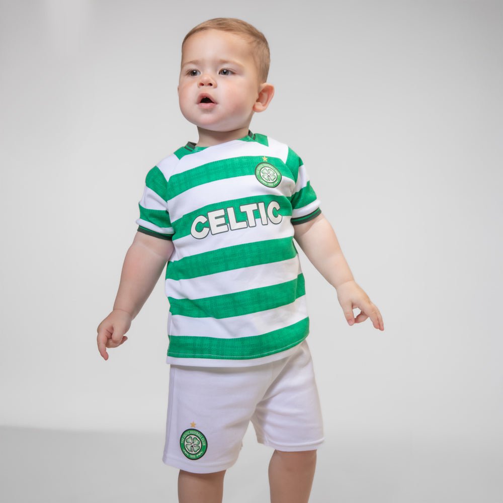 Celtic 2025/26 Home Kit Infant T-Shirt and Shorts Set