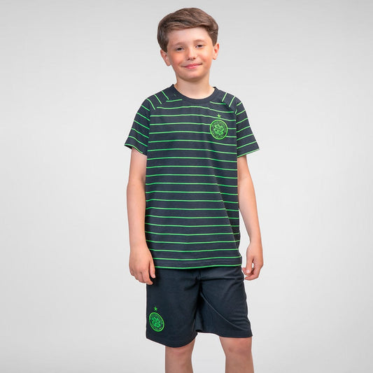 Celtic 2025/26 Junior Away Kit Pyjamas