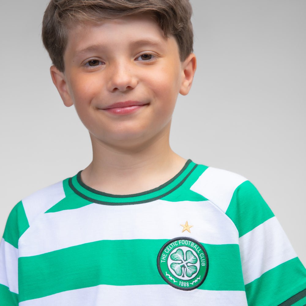 Celtic 2025/26 Junior Home Kit Pyjamas
