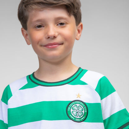 Celtic 2025/26 Junior Home Kit Pyjamas