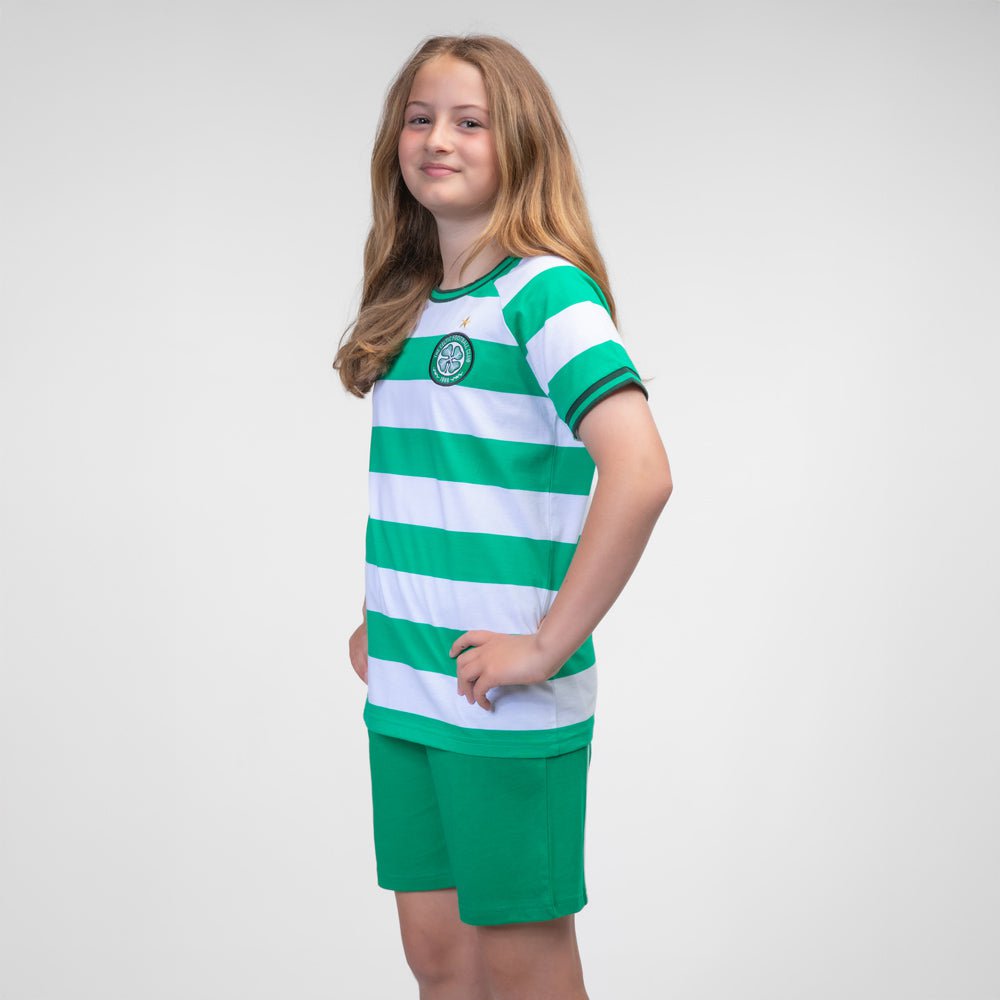 Celtic 2025/26 Junior Home Kit Pyjamas