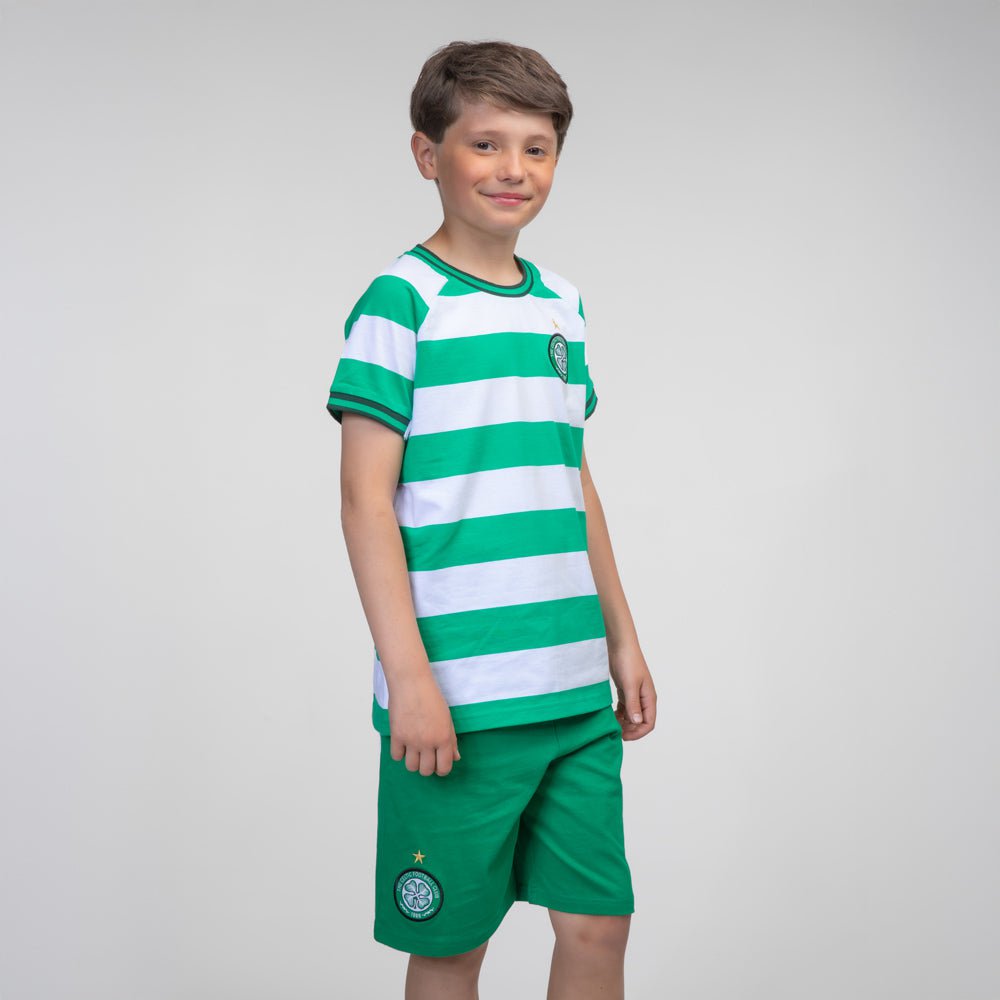 Celtic 2025/26 Junior Home Kit Pyjamas