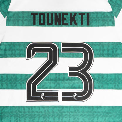 Celtic 2025/26 Sebastian Tounekti Signed Home Jersey