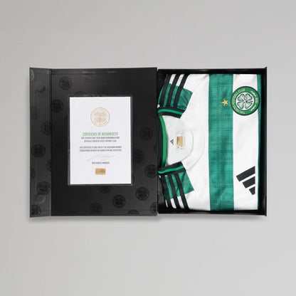 Celtic 2025/26 Sebastian Tounekti Signed Home Jersey