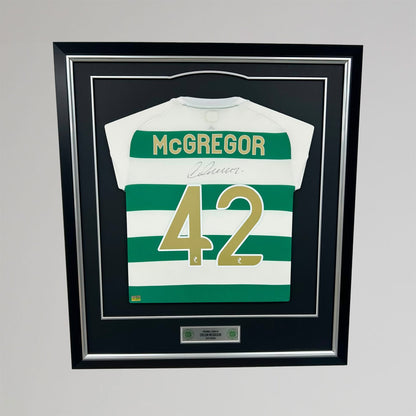 Celtic 2026/27 Callum McGregor Signed Framed Shirt