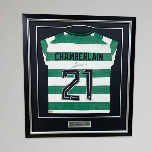 Celtic 25/26 Alex Oxlade-Chamberlain Framed Shirt