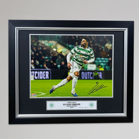 Celtic 25/26 Alex Oxlade-Chamberlain Signed Print