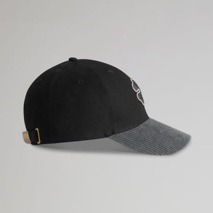 Celtic Adult Clover Cord Black and Grey Cap