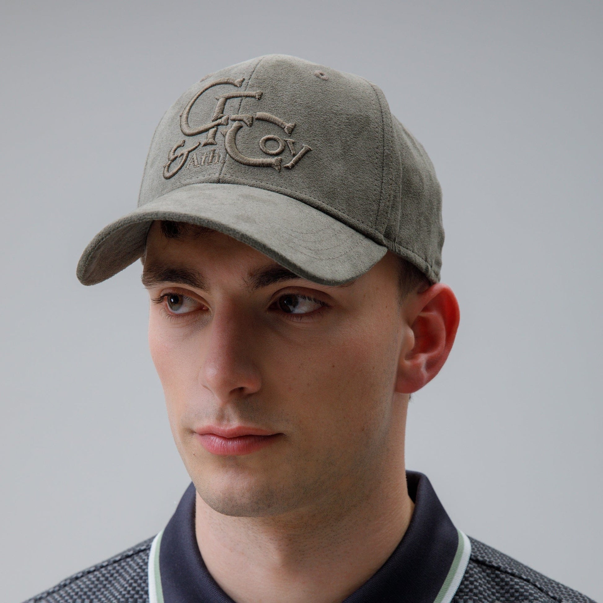 Celtic Adult Khaki Suede Cap
