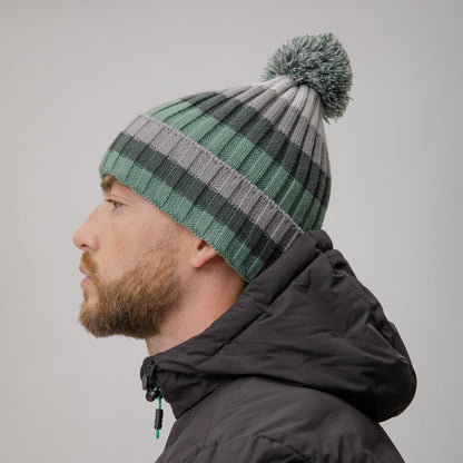 Celtic Adult Stripe Ribbed Beanie