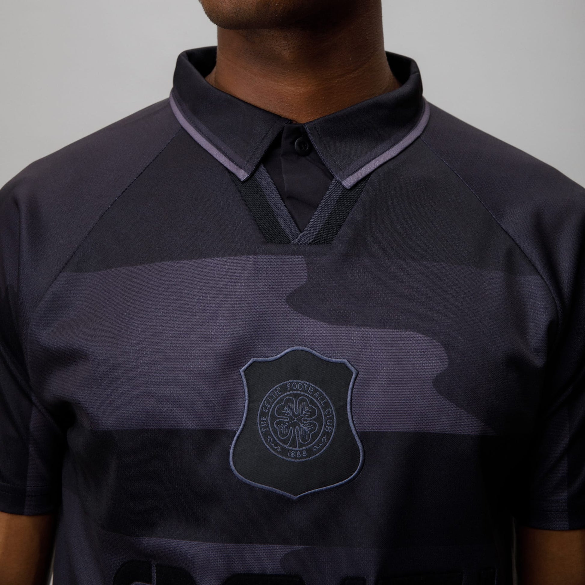 Celtic Blackout Men's 1996/97 Away Retro Jersey