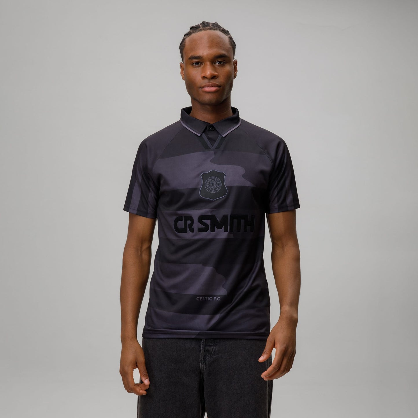 Celtic Blackout Men's 1996/97 Away Retro Jersey