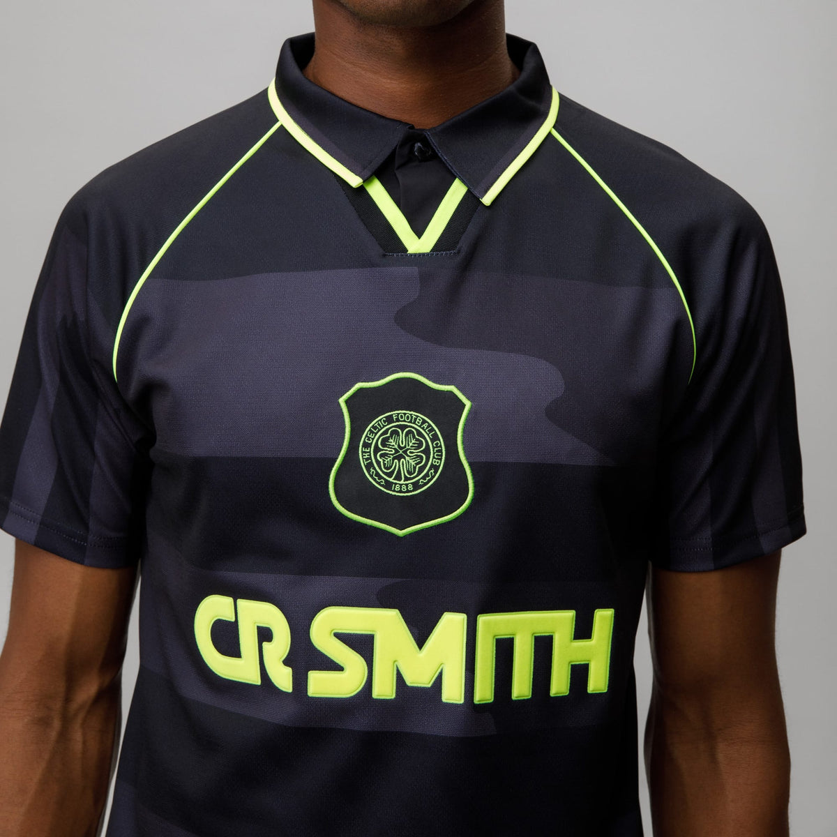 Celtic Blackout Men's 1996/97 Away Retro Jersey