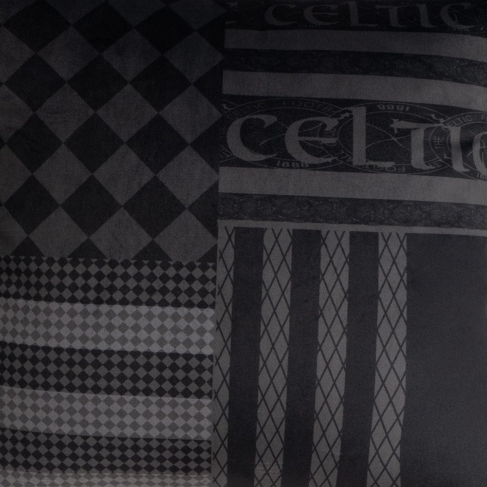 Celtic Blackout Retro Cushion