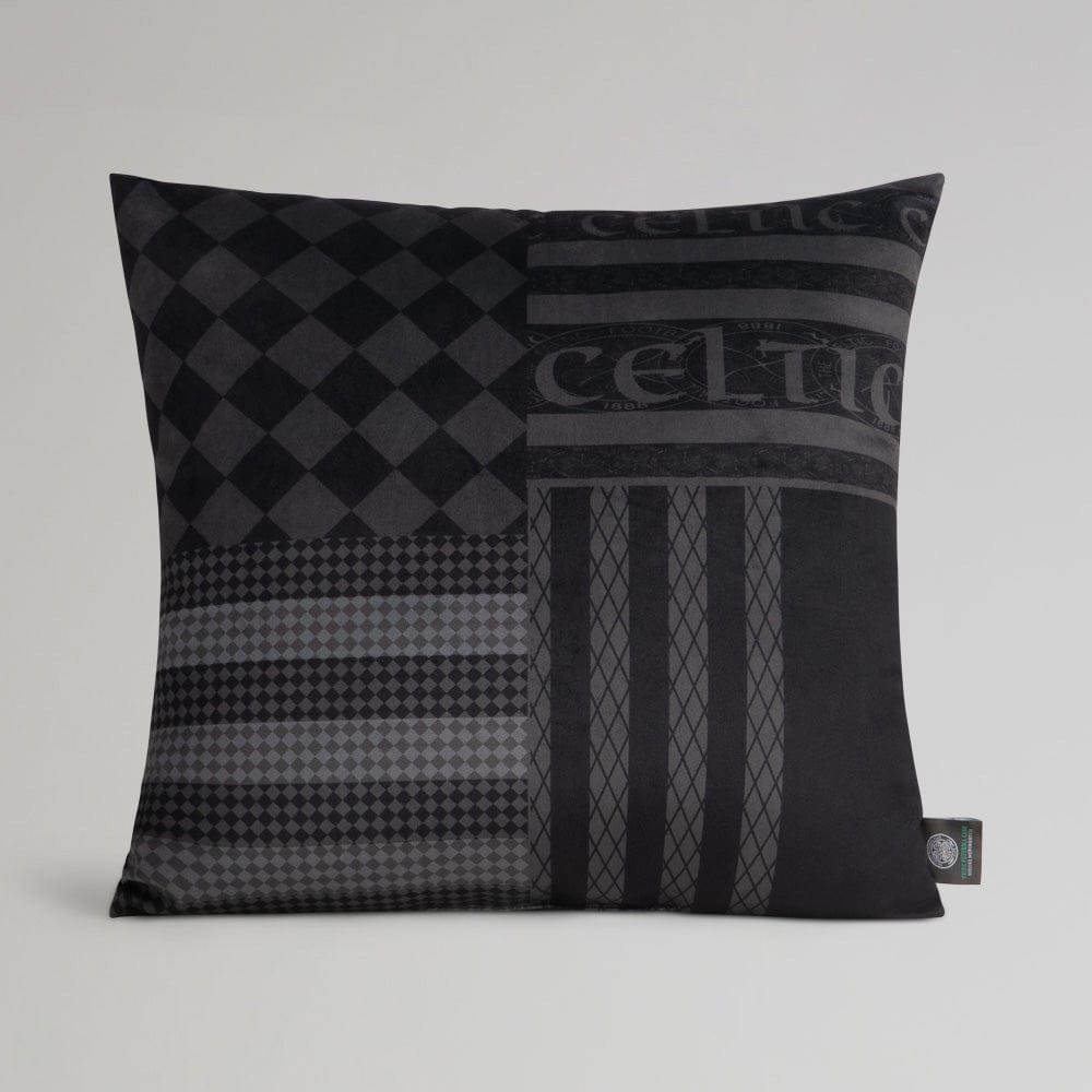 Celtic Blackout Retro Cushion