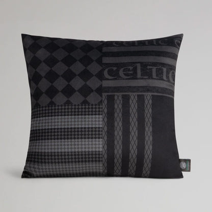 Celtic Blackout Retro Cushion