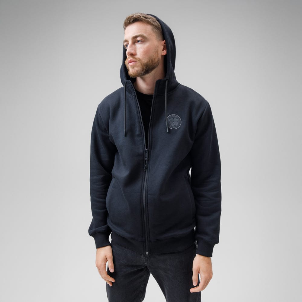 Celtic Blackout Zip Hoodie