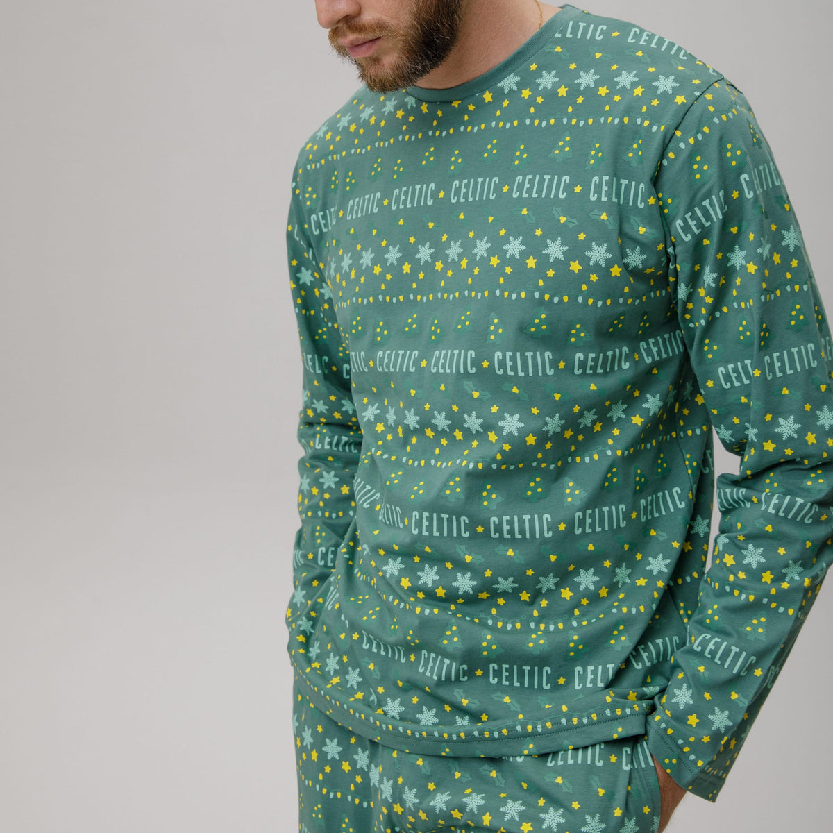 Celtic Christmas Adult Family Trouser Pyjama Set