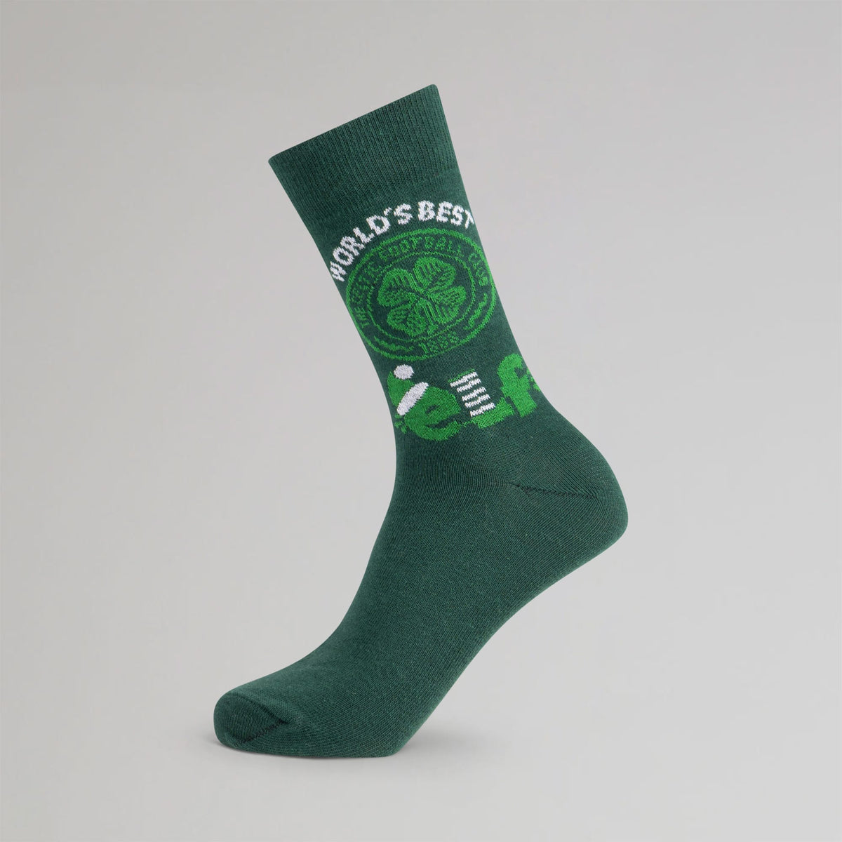 Celtic Christmas Adult Worlds Best Elf Socks