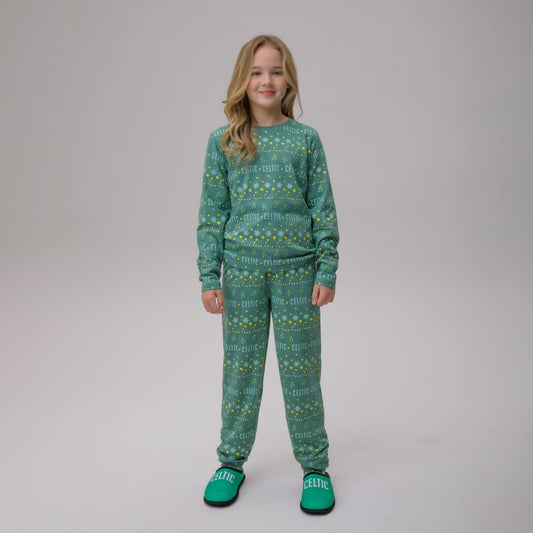 Celtic Christmas Junior Family Trouser Pyjama Set