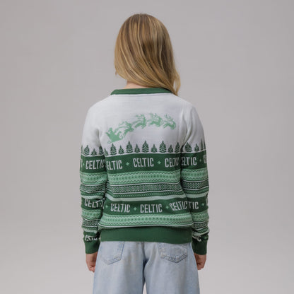Celtic Christmas Junior Nordic Print Knit Jumper