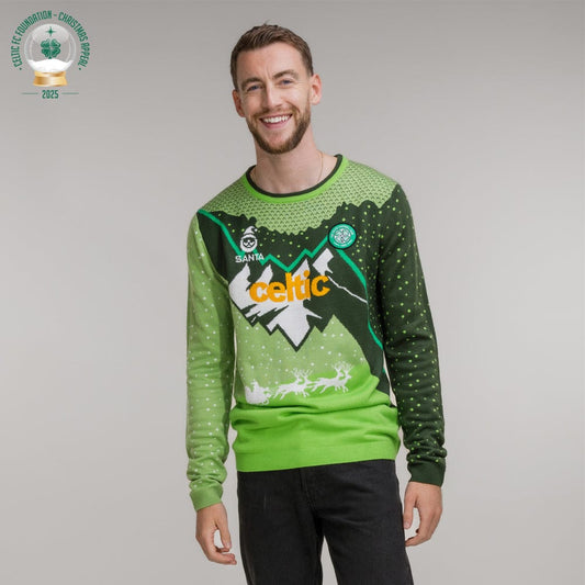 Celtic Christmas Retro Jumper