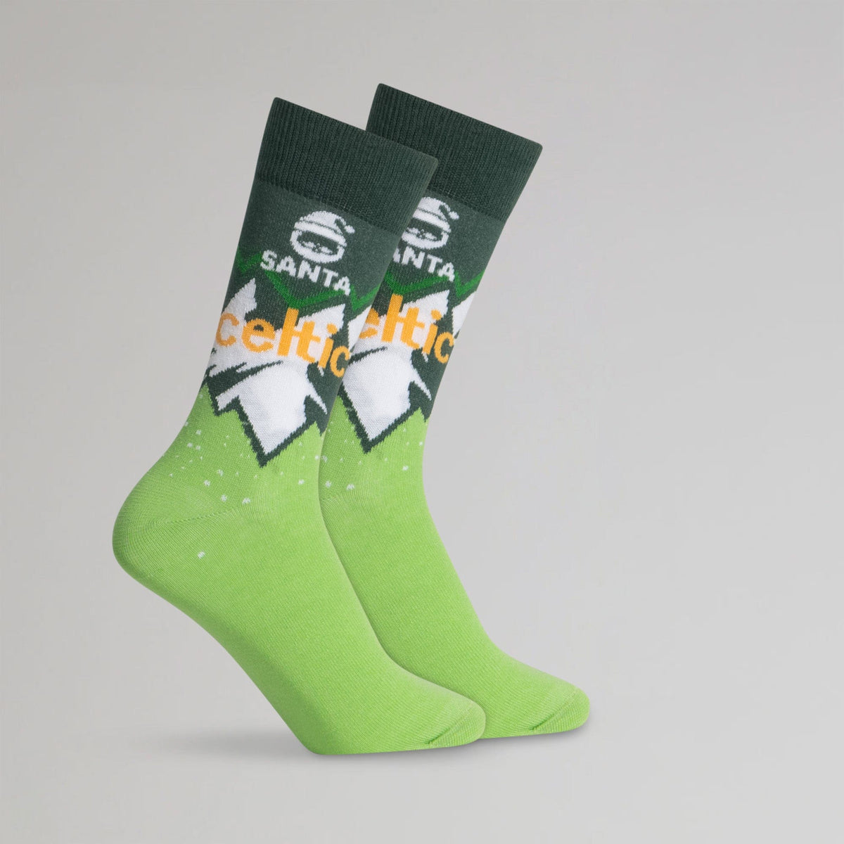 Celtic Christmas Retro Sock