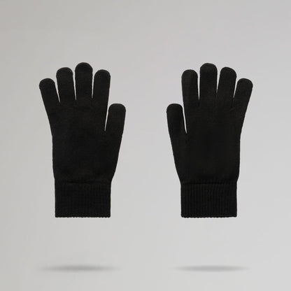 Celtic Crest Adult Black Gloves
