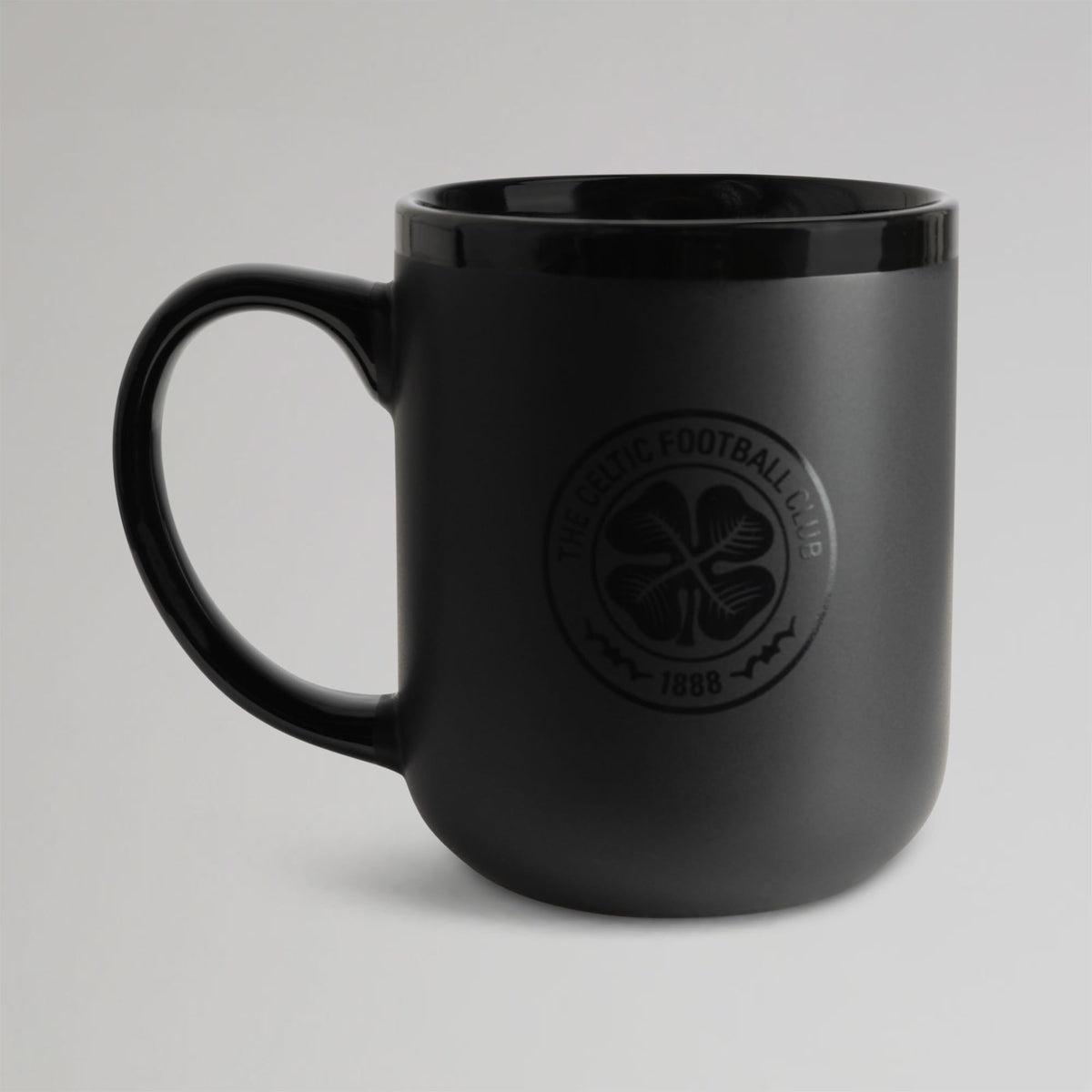 Celtic Crest Black Mug