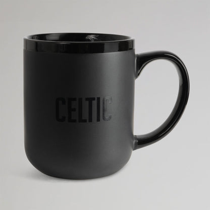 Celtic Crest Black Mug