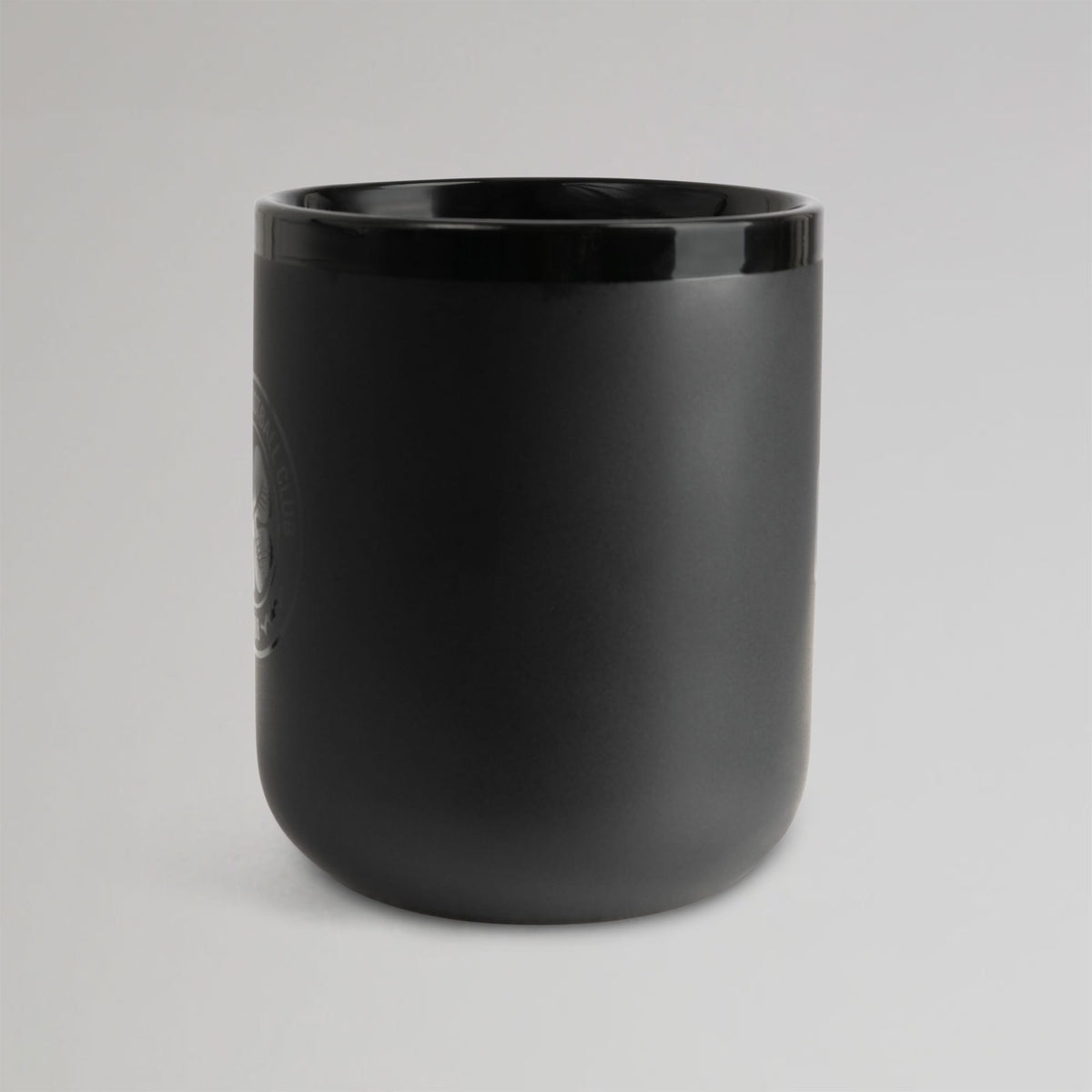 Celtic Crest Black Mug