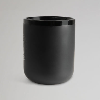 Celtic Crest Black Mug