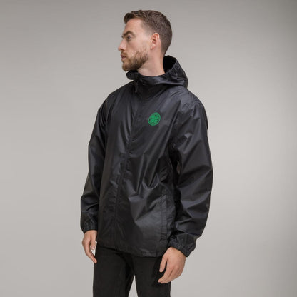 Celtic Crest Black Packaway Jacket