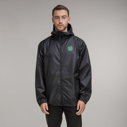 Celtic Crest Black Packaway Jacket
