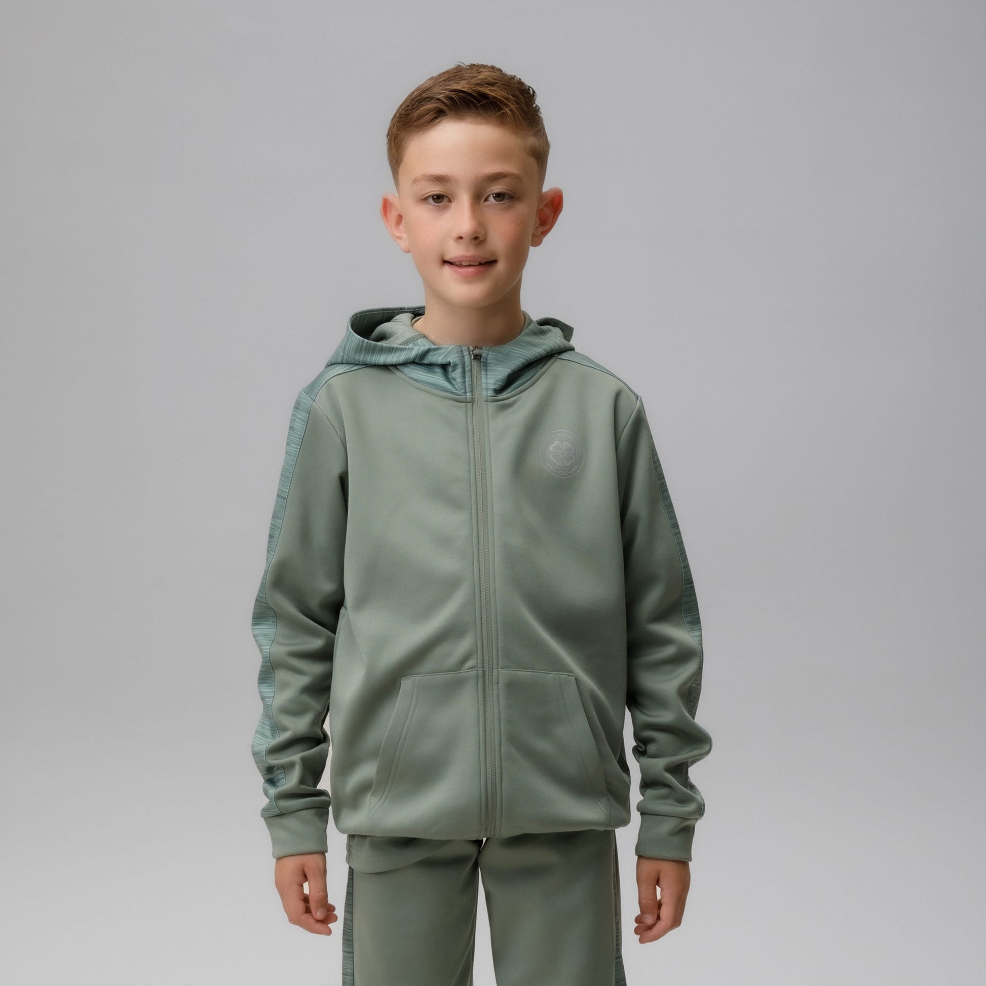 Celtic Crest Junior Cut and Sew Hoodie