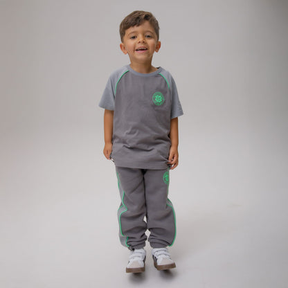 Celtic Crest Junior Dark Grey Joggers
