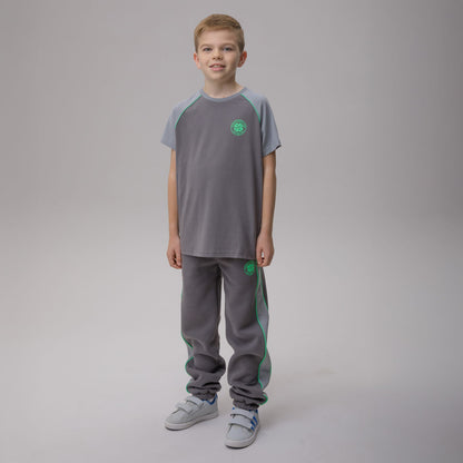 Celtic Crest Junior Dark Grey Joggers