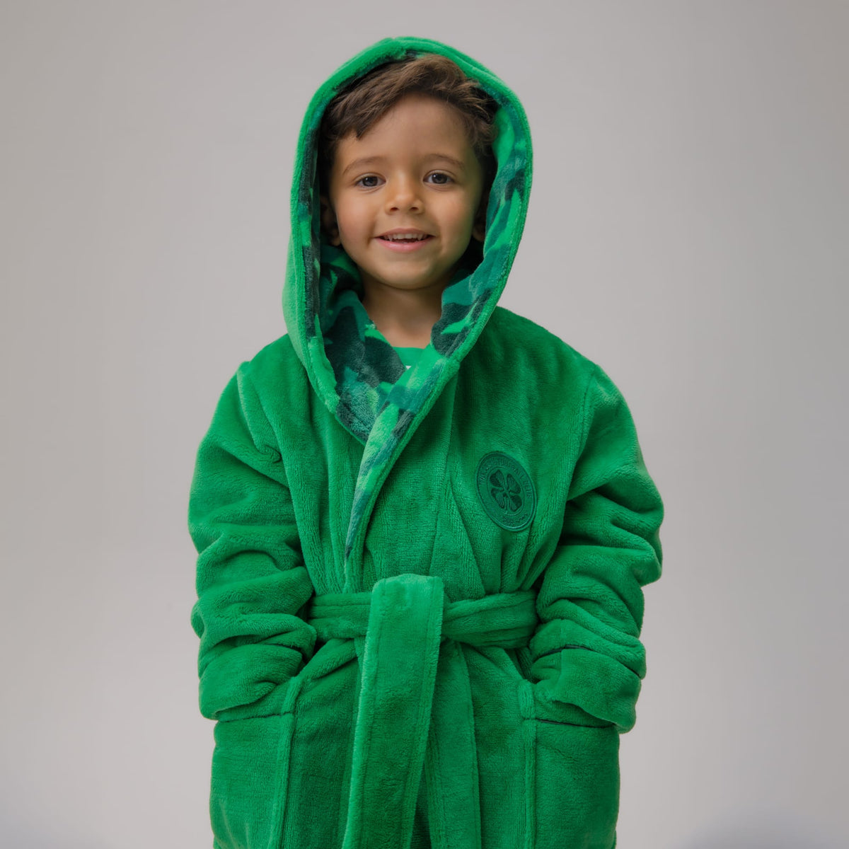Celtic Crest Junior Green Robe