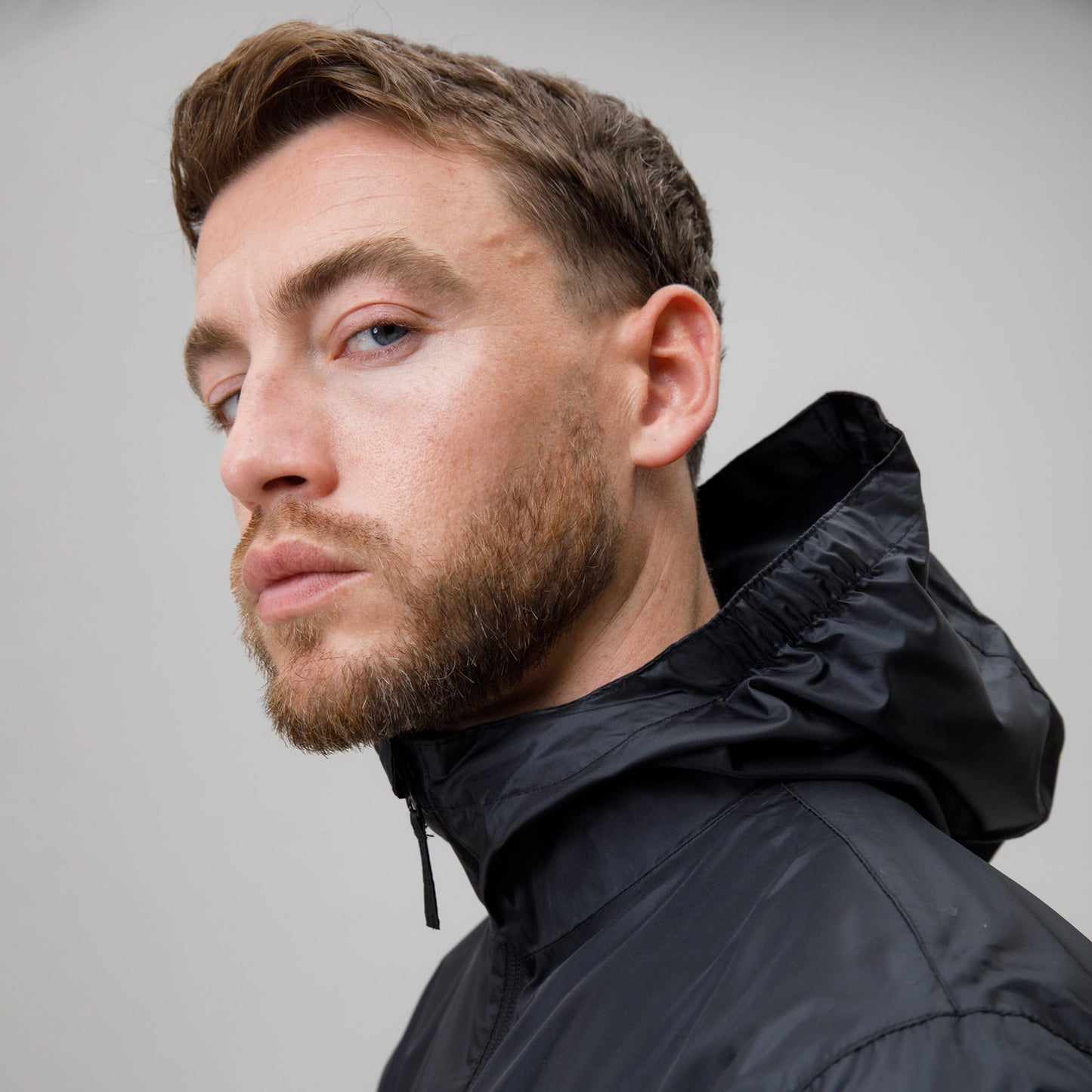 Celtic Crest Men's Black Packaway Jacket