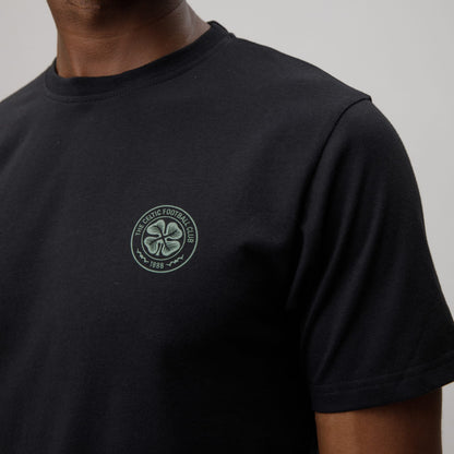 Celtic Crest Men's Black T-Shirt