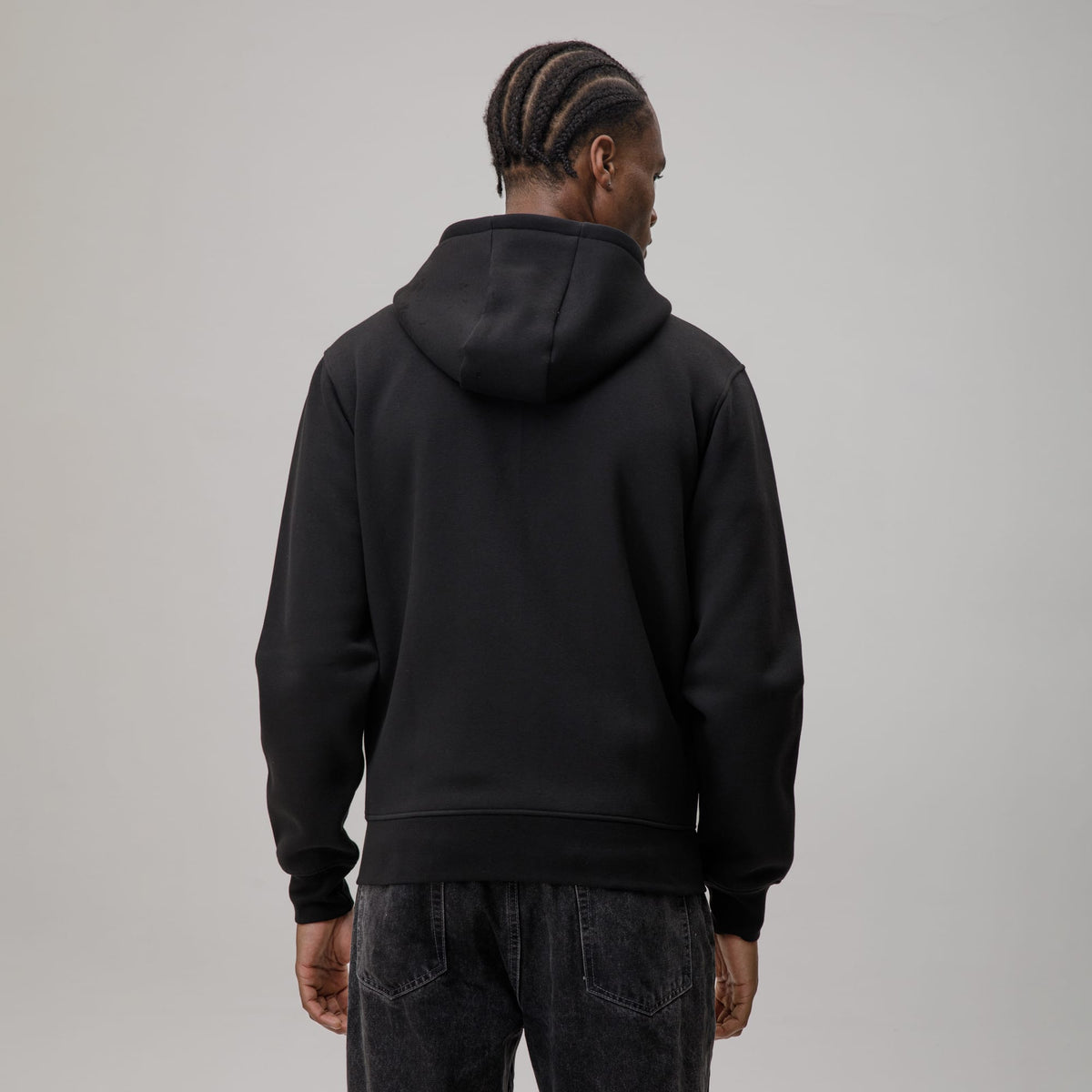Celtic Crest Men's Black Zip Hoodie
