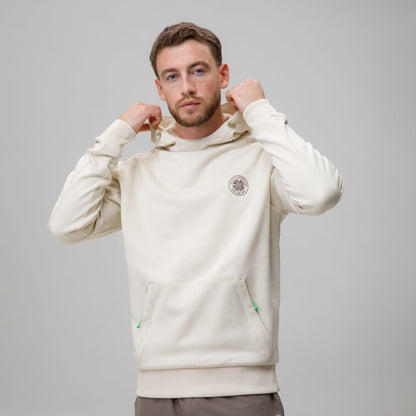 Celtic Crest Men's Cream Hoodie