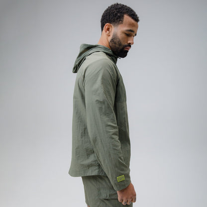 Celtic Crest Men's Cut & Sew Woven Khaki Jacket