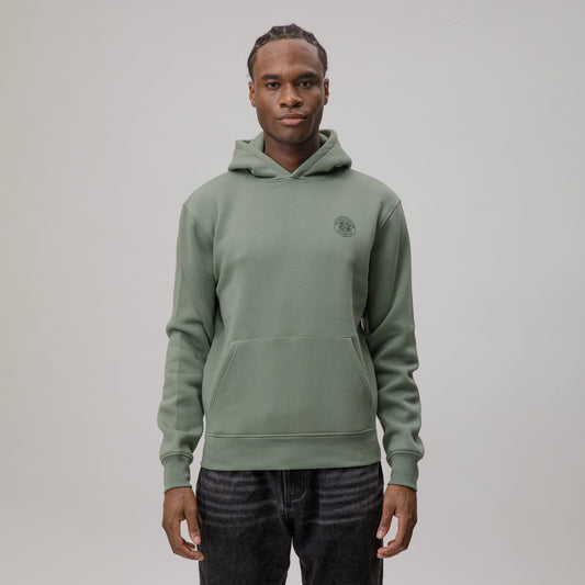 Celtic Crest Men's Sage Hoodie