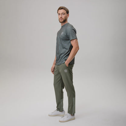 Celtic Crest Men's Sage Panel Joggers