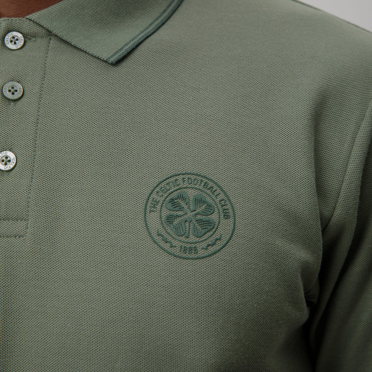 Celtic Crest Men's Sage Polo Shirt
