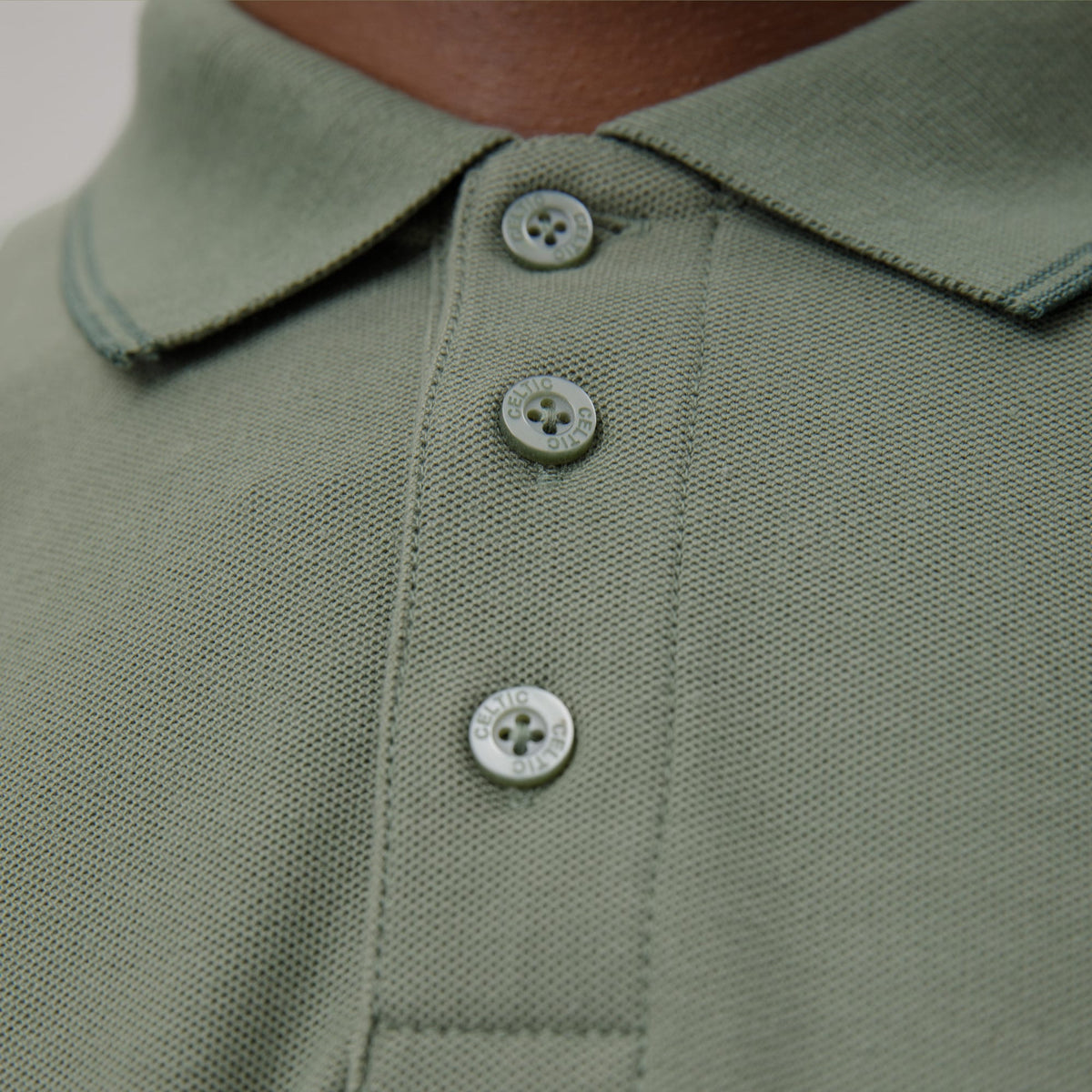 Celtic Crest Men's Sage Polo Shirt