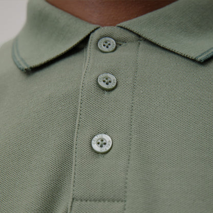 Celtic Crest Men's Sage Polo Shirt