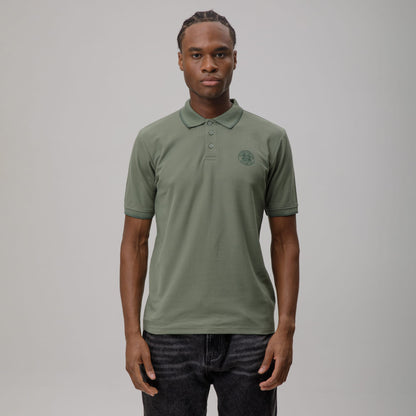 Celtic Crest Men's Sage Polo Shirt